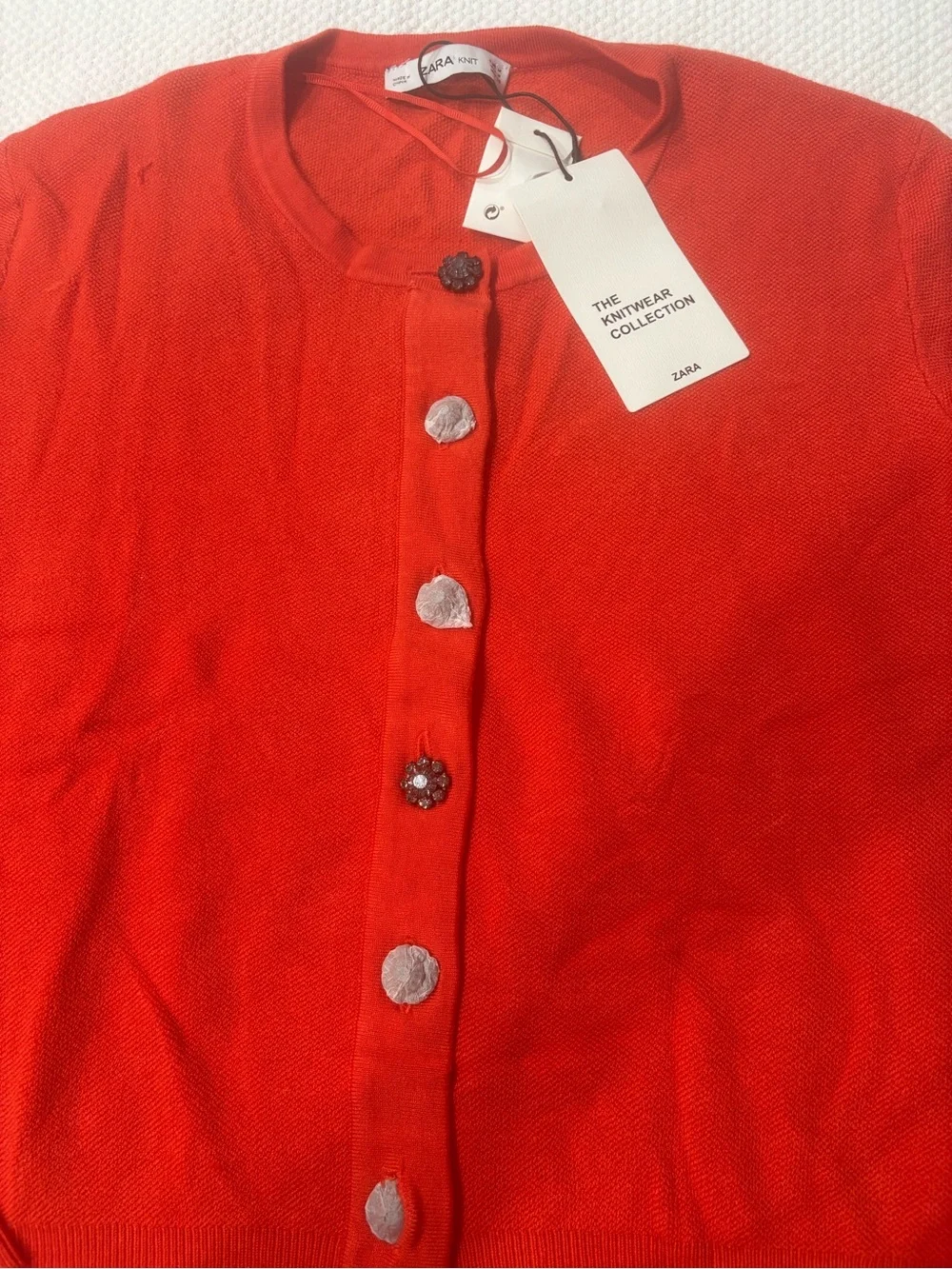 Zara vibrant red